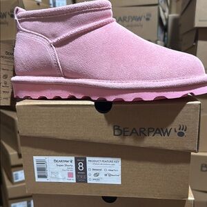 Bearpaw Super Shorty Prism Pink wide